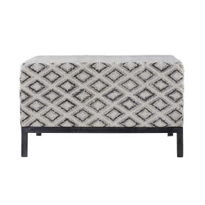 Pufa tapicerowana, romby, House Doctor, DESIGN FOR HOME, 2190 zł