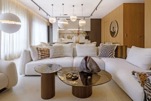 Z miłości do bliskości - 120-metrowe mieszkanie na ostatnim piętrze apartamentowca