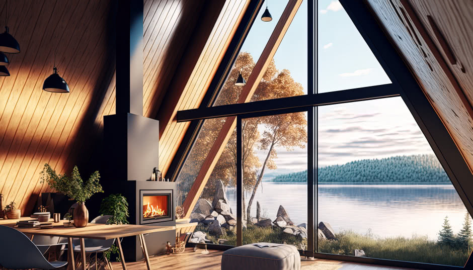 Czym osłonić trójkątne okna?