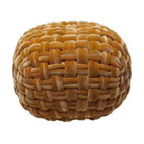 Pufa Ovillo 45x65 cm zółta, KARE DESIGN, 889 zł