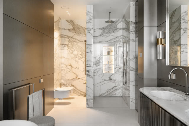 łazienka marmur