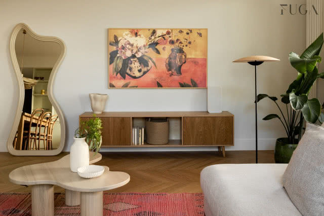 Aranżacja ciepłego mieszkania 