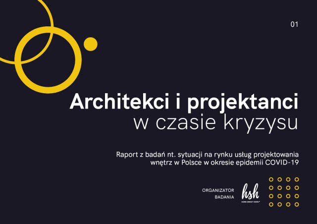 Raport Architekci i projektanci wnętrz w czasie kryzysu