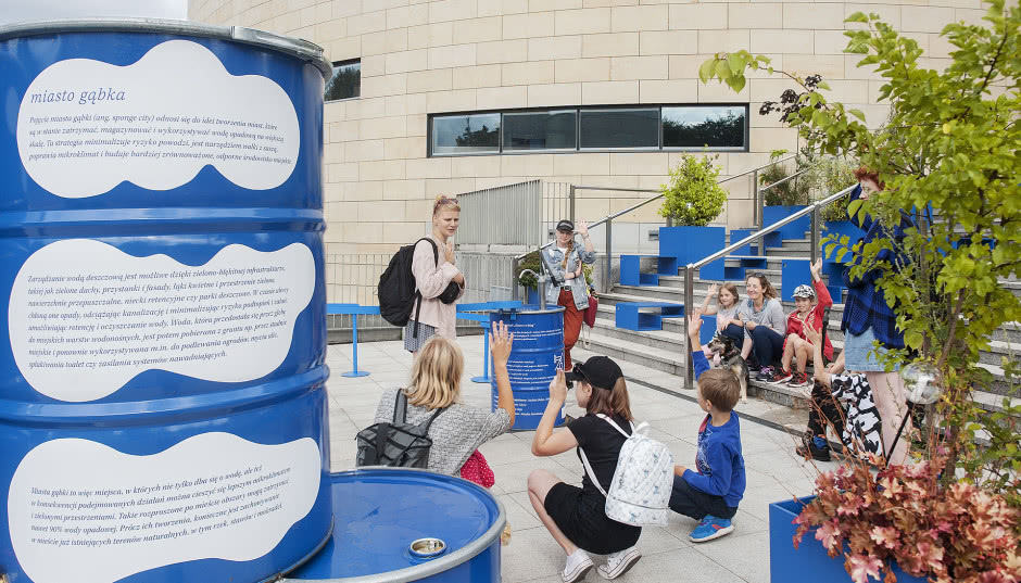 Deszcz-o-bieg: w Gdyni powstała interaktywna wystawa, która uczy jak oszczędzać wodę!