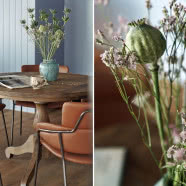 Designerski apartament na Wyspie Spirzchów - ma niebieski sufit i szklaną ścianę!