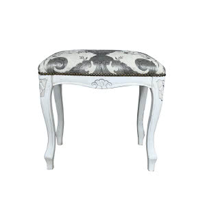 stylowy puf gięte nóżki