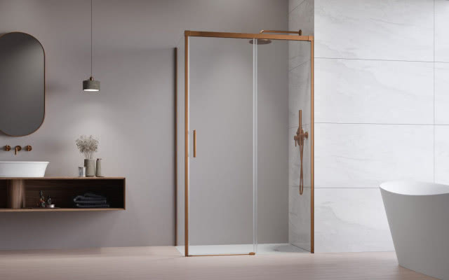 wanna wolnostojąca, kabina prysznicowa, deszczownica