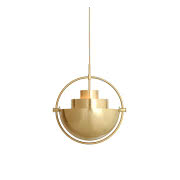 Lampa wisząca Multi-Lite Brass Base, Gubi