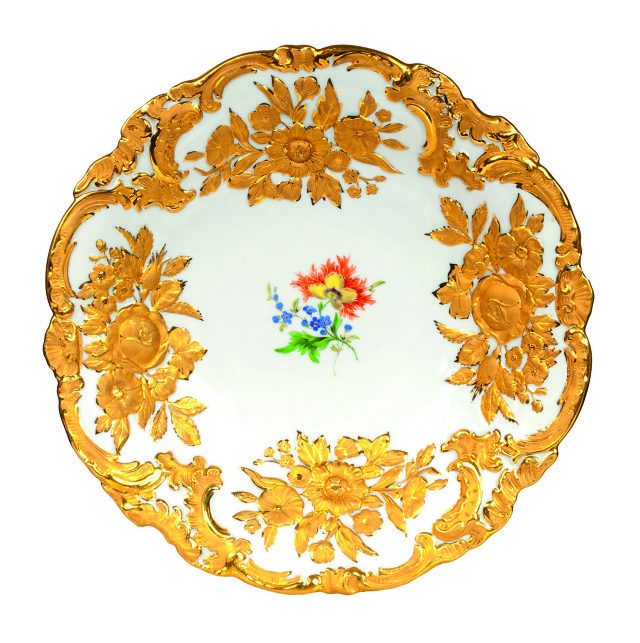 Patera, Królewska Manufaktura Porcelany w Miśni,