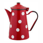Emaliowany dzbanek do kawy Retro Nostalgia