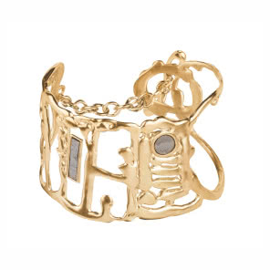 Szeroka bransoletka Meteoryty ORSKA