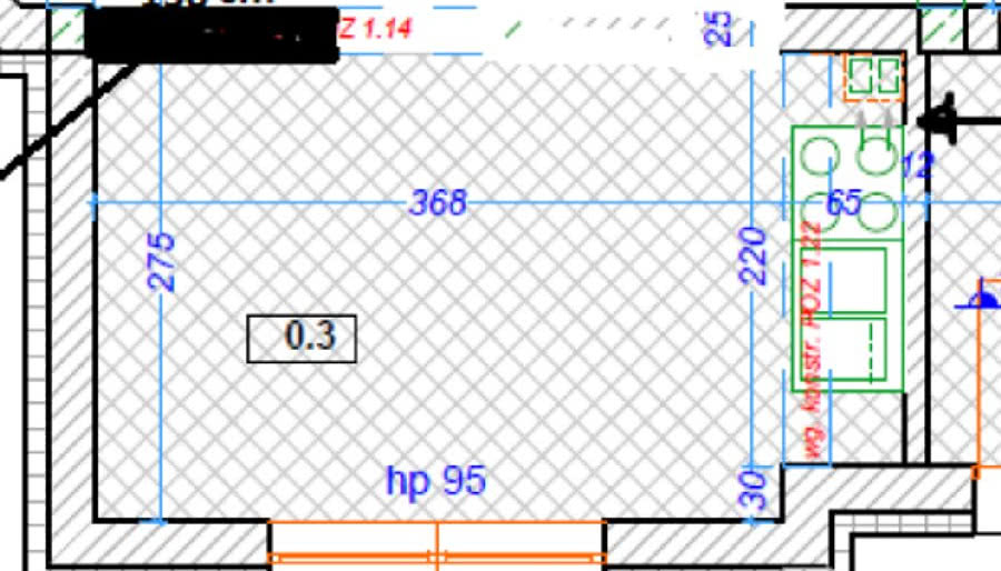 Otwarta kuchnia ze stołem
