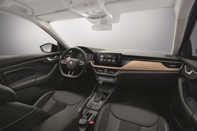 Skoda Scala w środku
