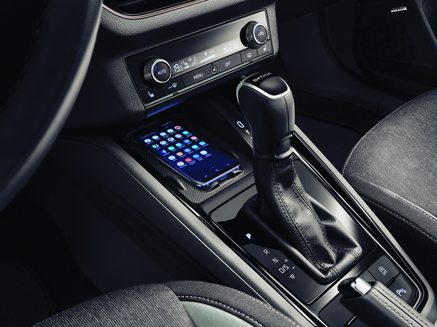 We wnętrzu ŠKODY
SCALA projektanci
położyli...