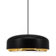 LAMPA LUMINATO W KOLORZE CZARNYM POŁYSK, WNĘTRZE...