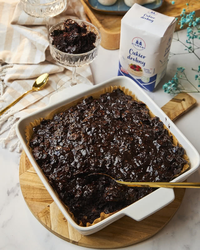 Chrupiące czekoladowe ciasto