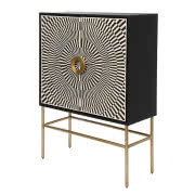 LAMPA LUMINATO W KOLORZE CZARNYM POŁYSK, WNĘTRZE...