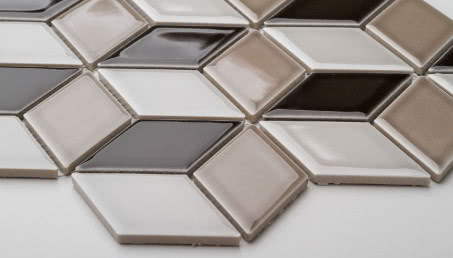 Ceramiczne mozaiki w stylu art deco