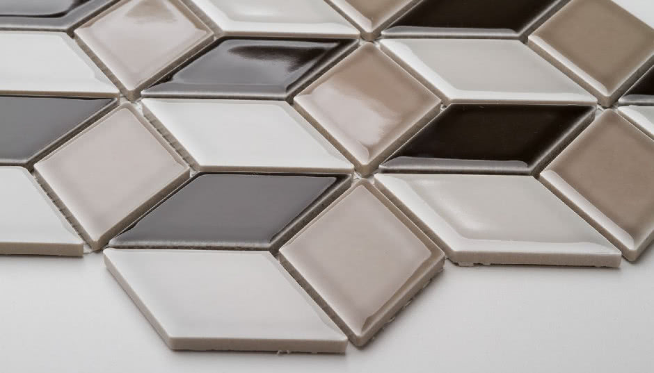 Ceramiczne mozaiki w stylu art deco