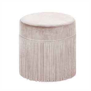 Puf z frędzlami Adriana, WESTWING NOW, 559,90 zł