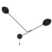 LAMPA LUMINATO W KOLORZE CZARNYM POŁYSK, WNĘTRZE...