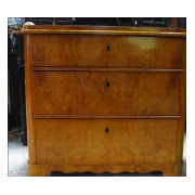 Oryginalna komoda Bidermeier XIX w.