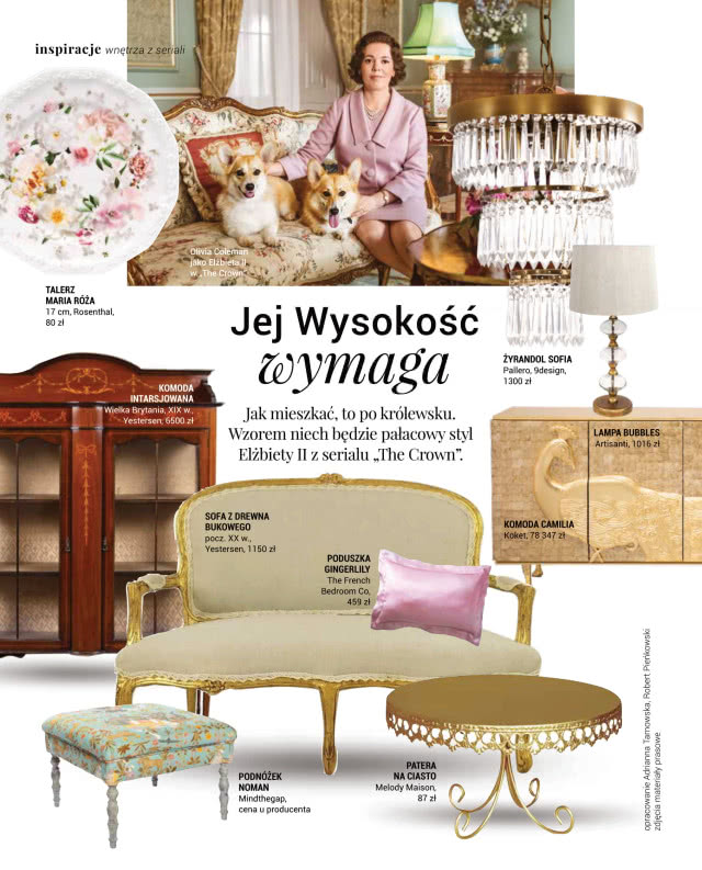 Wnętrza z serialu the Crown
