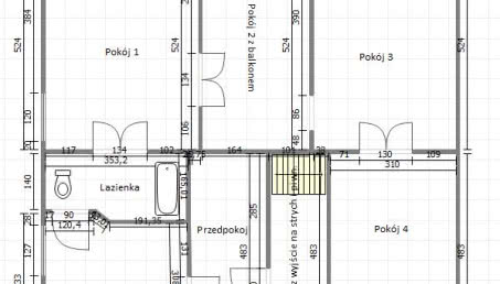 Przebudowa mieszkania z 3 sypialniami