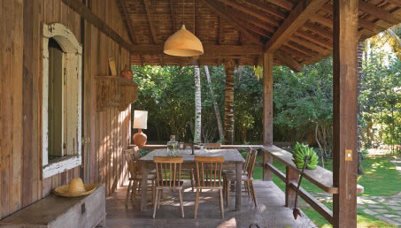 Urocze siedlisko na brazyliskim wybrzeżu