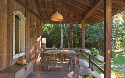 Urocze siedlisko na brazyliskim wybrzeżu