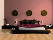 Aranżacja sypialni z wykorzystaniem farby lateksowej Dekoral Fashion Colour & Style