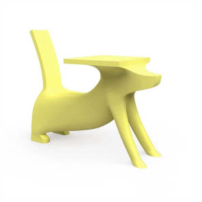 Krzesełko dziecięce ze stolikiem Le Chien Savant, MAGIS