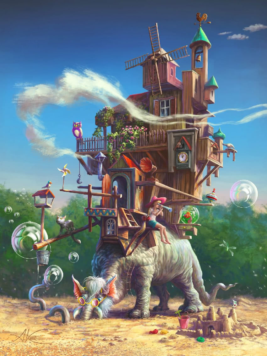 Aleksander Karcz, "Wakacyjna podróż", 2016,...