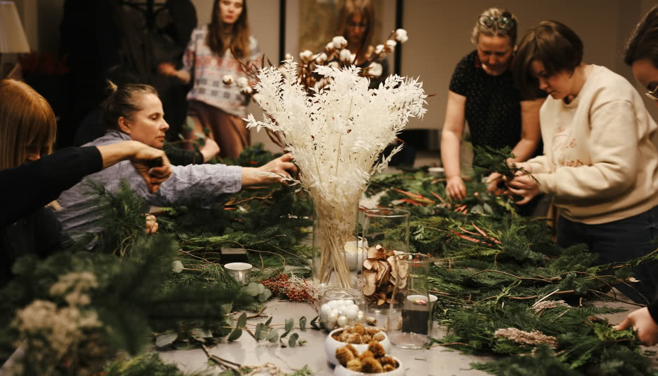 WZORY na ŚWIĘTA startują 16 grudnia! W programie warsztaty kintsugi i malowanie obrazów strukturalnych!