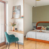 Mieszkanie w stonowanych barwach -znajduje się tuż przy Łazienkach Królewskich!