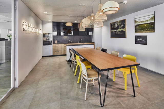 Warszawski biurowiec wnętrze