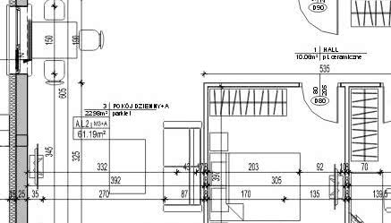 Elegancki salon z aneksem