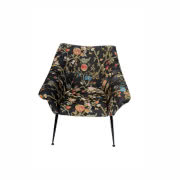 Odnowiony fotel Haryk Czarny i Muszelka