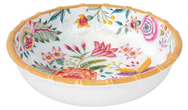 miska w kwiaty ceramika