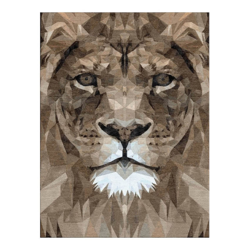 Grafika geometryczny lew, A4, MERCADO LIVRE, 39 zł