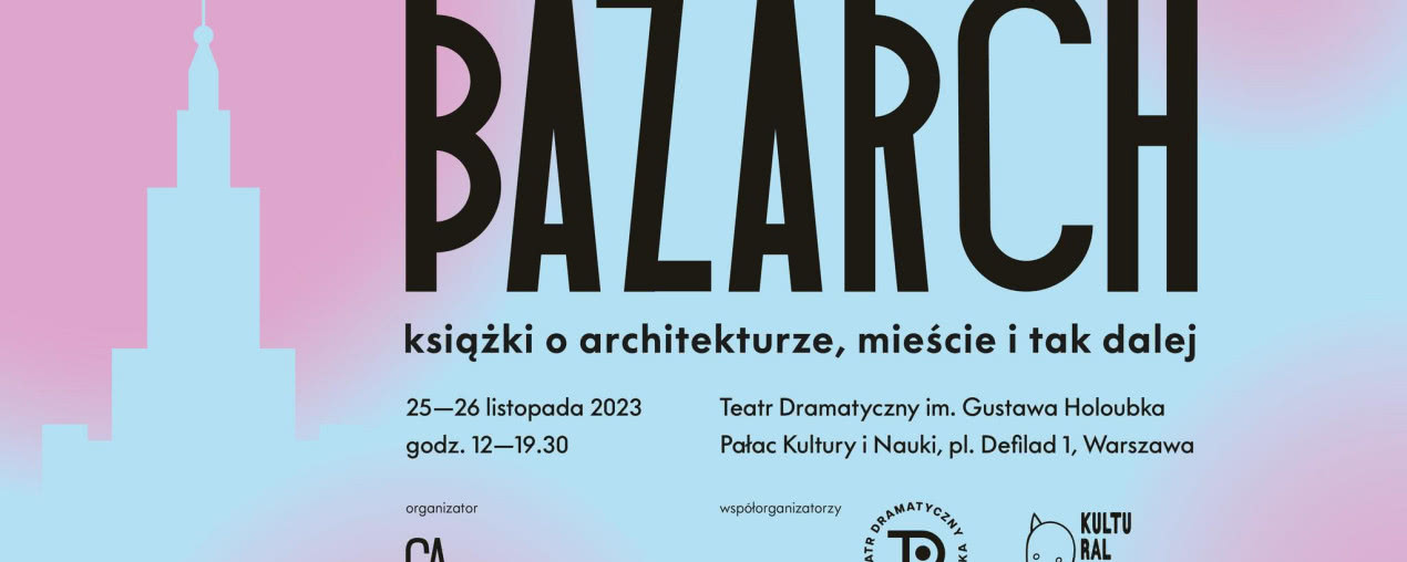 Targi książki o architekturze już 25 listopada w Warszawie!