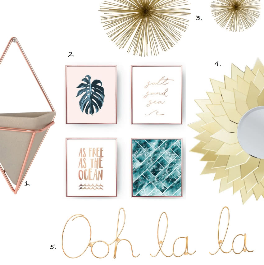 1. Doniczka ścienna, WESTWING  2. Zestaw...