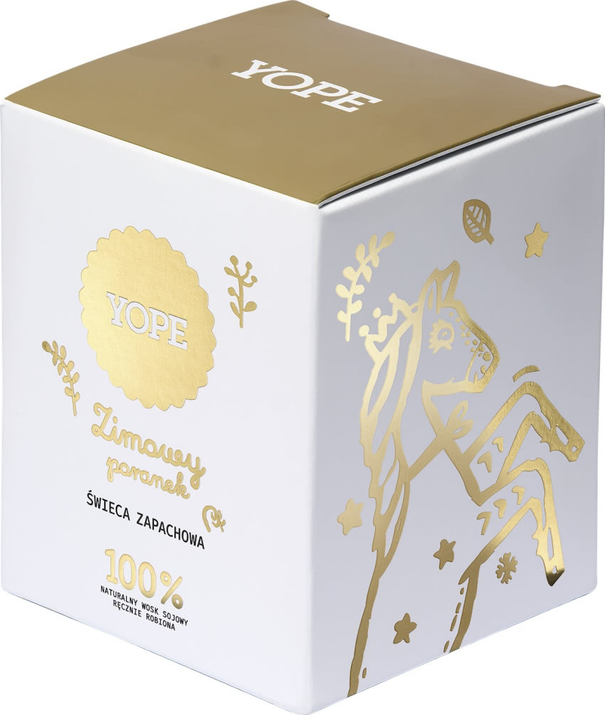 Zimowy poranek - aromatyczna świeca, która otuli...