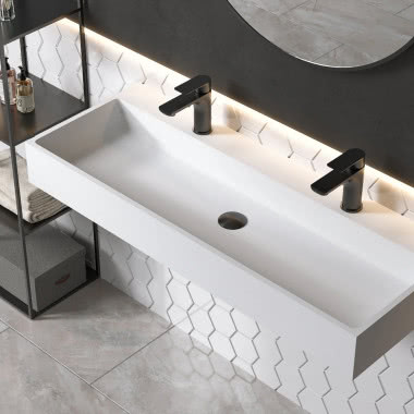 Wyjątkowy design i solidność - umywalka nablatowa wisząca PB2144