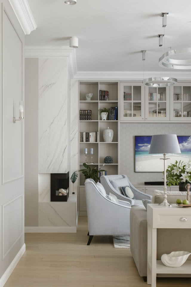 salon w stylu modern classic