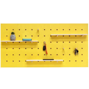 Żółte dodatki do wnętrz