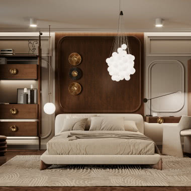 Mosiężne dekoracje ścienne Cavalier I -  cena od 3900  zł.
Mosiężne uchwyty meblowe Cava I - cena od 1200 zł.