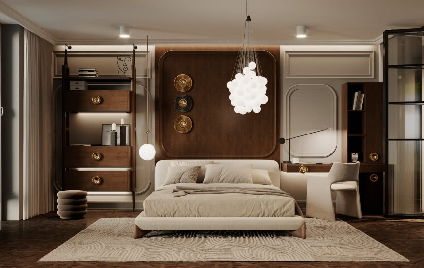 Mosiężne dekoracje ścienne Cavalier I -  cena od 3900  zł.
Mosiężne uchwyty meblowe Cava I - cena od 1200 zł.