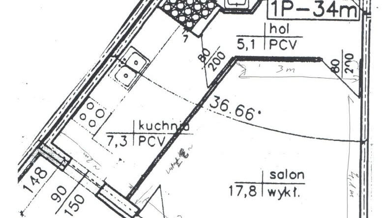 Kawalerka z pokojem dla dziecka