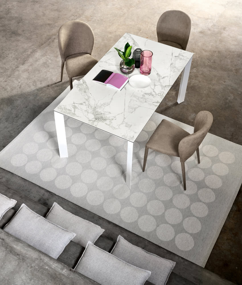 Laminam, kolekcja I-NATURALI, wzór Invisible White